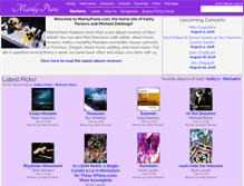 Tablet Screenshot of mainlypiano.com